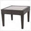 Table d'appoint d'extérieur en osier, table d'appoint, multicolore brun-275974760