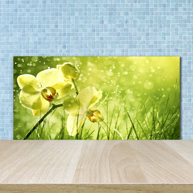 Lovonda 50cm W x 100cm L Glass Peel and Stick Panel