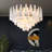 Spanish Alabaster Foyer Chandelier Lighting