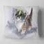 Mignon chaton sur une aquarelle bleue - coussin imprimé animal-30746575-30746578