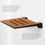 Banc de douche pliable SlimLine