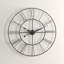 Garney Metal Wall Clock with Black Hands-397388216-397388219