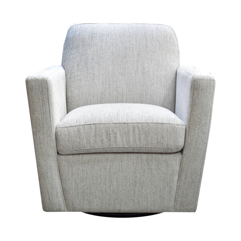 Fauteuil pivotant rembourré Monty