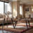 Wood Nesting Coffee Table Set of 2,Sofa Table With Variable Shape Combinations For Living Room, Lounge Area, or Office.-564787179