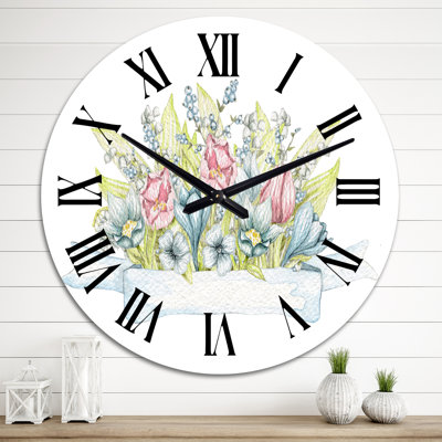 Horloge murale surdimensionnée