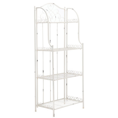 Vibbert 63'' H x 24.75'' W Steel Etagere Bookcase