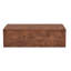 Table cubique en placage de noyer de qualité supérieure-662104238