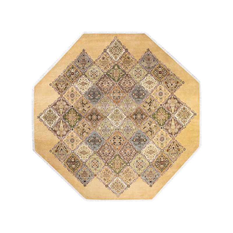 Classic One-of-a-Kind 9' 1" X 9' 1" Hand Knotted Area Rug