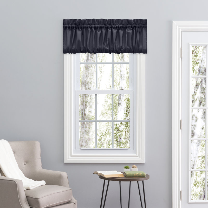Ellis Balloon Window Valance, Navy