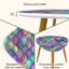 Ensemble de 2 tables basses gigognes Triangle