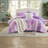 Modern Bedding Sets, King Cal King Polyester Tie Dye Comforter for Home
