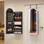 Wall Mounted Jewellery Armoire with Mirror  -1725260182