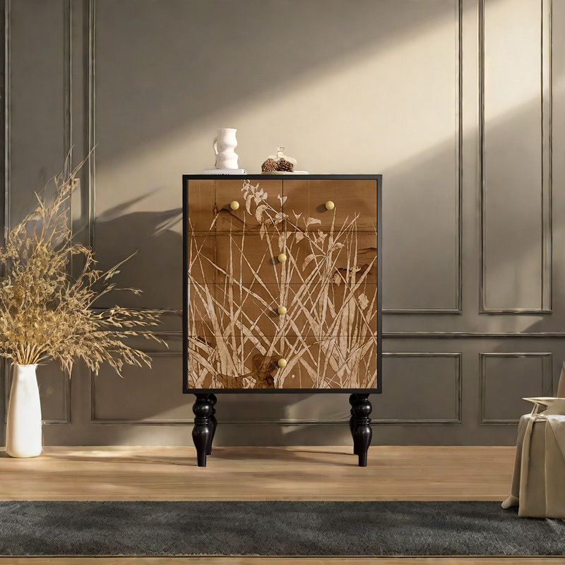 Commode décorative française rétro