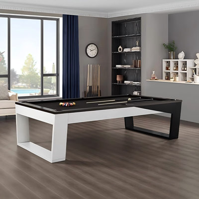 Modern Three-in-one Solid Wood Marble Multi-Functional 8'Pool Table