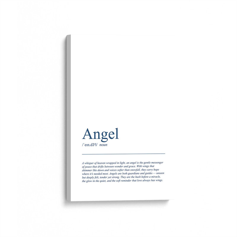 Reproduction d'art sur toile The Grace of Angels, H 48 po x l 32 po, Toile tendue avec châssis