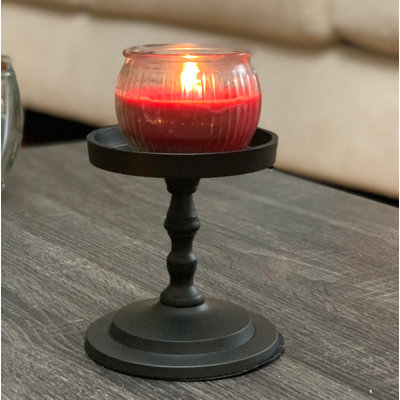 Chandelle de table en métal 4,5 po