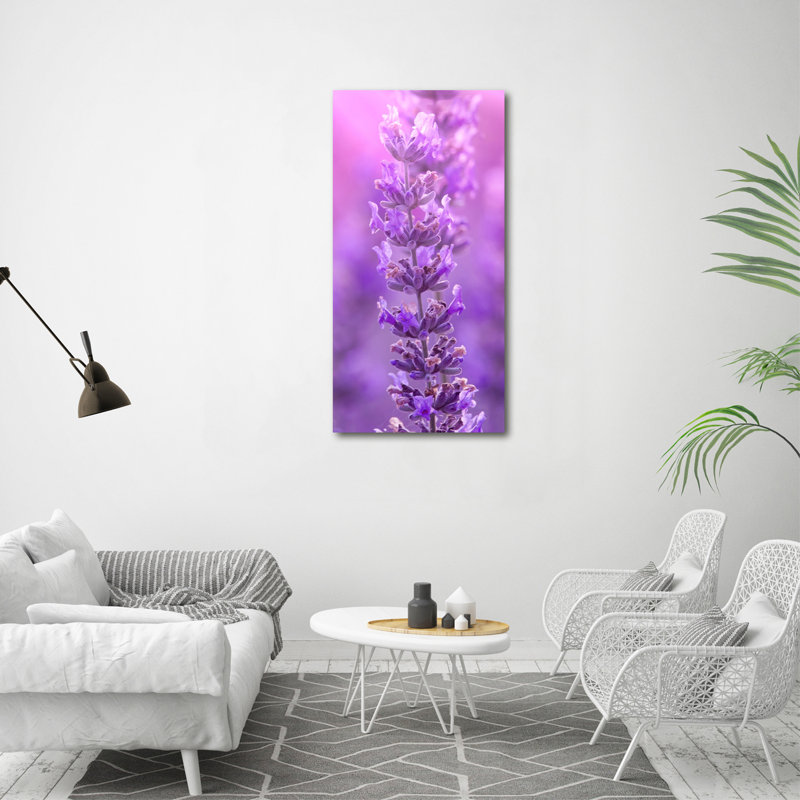 Lavender Field - Wrapped Canvas Print