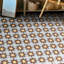 Ahfir 8" x 8" Cement Singular Wall & Floor Tile-86650550