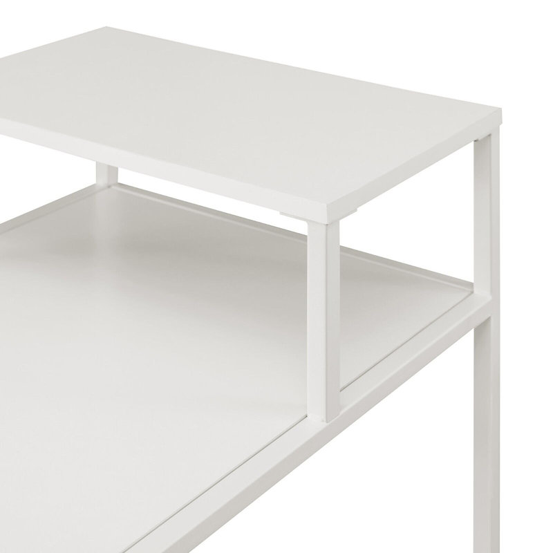 Sperazza Frame Side Table Set, White, White