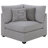 Lafayette Grey 5-Piece Upholstered Sectional Sofa
