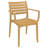 Melissus Stacking Patio Dining Armchair-110883612
