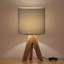 Lampe de table brune 14,6 po Seren-1049034174