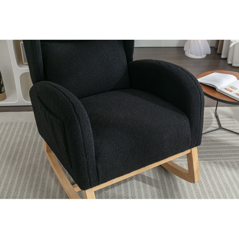 Fauteuil d'appoint pivotant Comfy, Bleu fumé