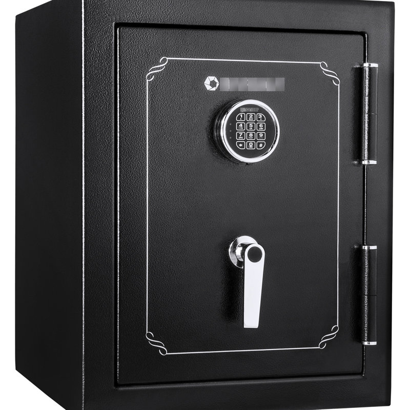 Safe Vault 3.51 Cubic Ft - Keep Your Valuables Protected From Fire And Intrusion With Heavy-duty Door Construction Enhance Security Durability
