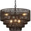 Lustre en rotin bohème Boho-1479956202