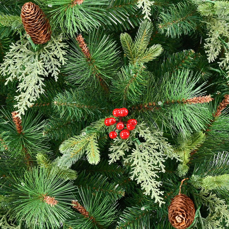 7.5 Ft. Pre-Lit Albany Spruce Artificial Tree