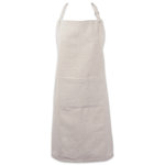 Kristina Solid Color Cotton Bib Apron