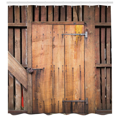 Shower Curtain with Hooks Included