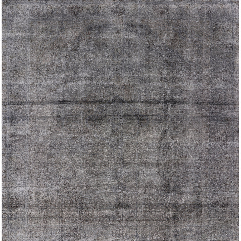 Tapis gris foncé Itchington, Carré 6 pi
