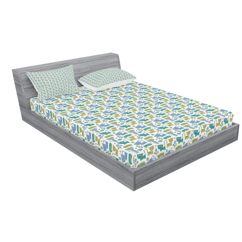 Microfiber Sheet Set, Full Sheet Set with Fitted Sheet