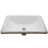 Novatto 20.25'' Porcelain Rectangular Bathroom Sink with Overflow-55967813