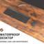 MDF Steel Writing Desk