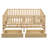 Space-saving Daybed Solid Wood Modern Bedroom Solution
