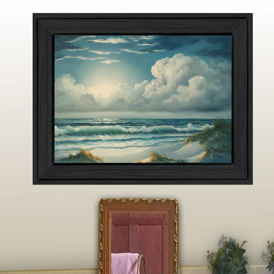 « moon brille » par georgia janisse-reproduction de photo sur papier encadrée