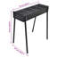 Home Etc 75cm W Portable Charcoal Grill