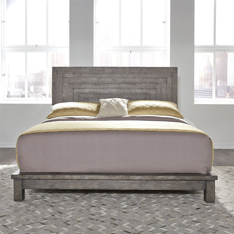 Bettee Bed, Queen, Gray