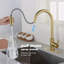 Robinet de cuisine tactile avec douchette extractible