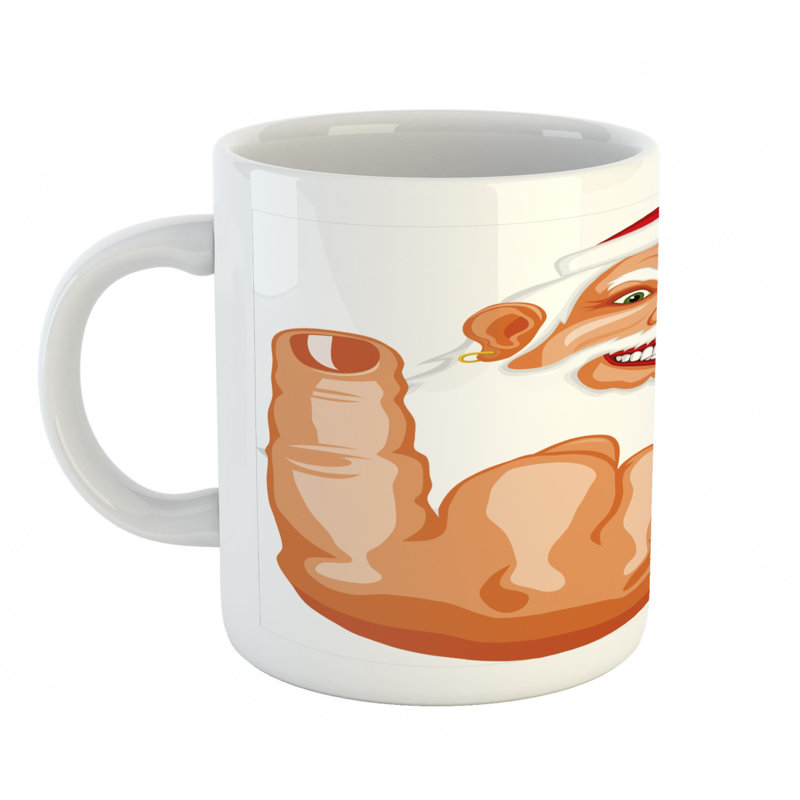 Grande tasse à café père noël