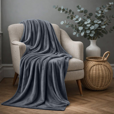 Luxury Double-Sided Mink Flannel Fleece Throw Blanket