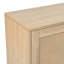 Armoire à chaussures en rotin avec tablettes réglables