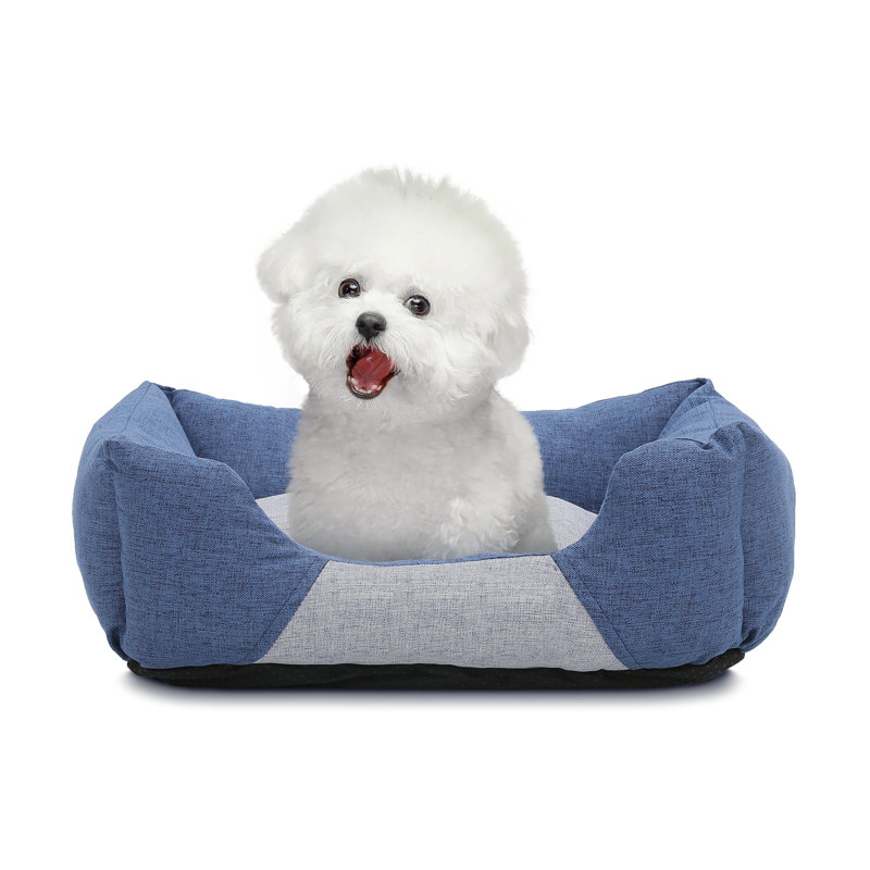 Coussin Comfort, Petit (l 20 po x P 17 po x H 6,5 po), Bleu