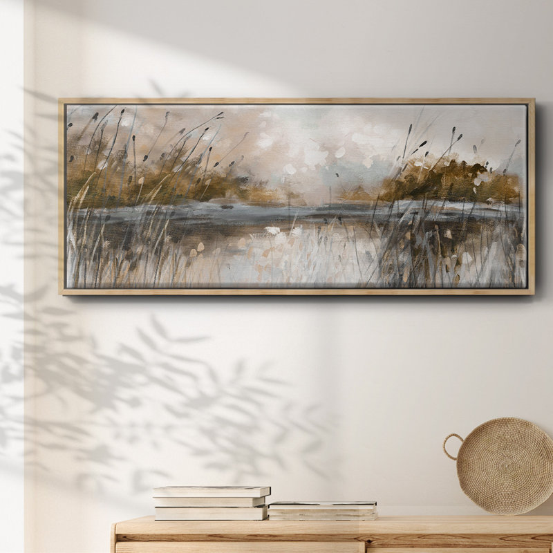 «Honeybloom Lake Views», toile encadrée, H 20 po x l 50 po