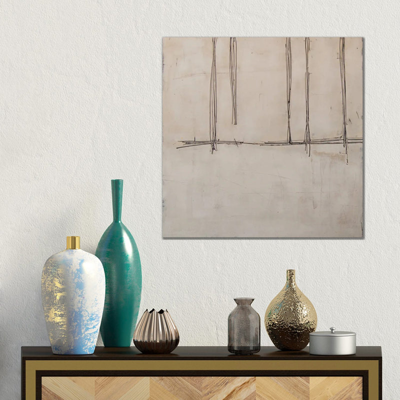 2022-AE 1 Piece Wall Art on Canvas, 45.72 cm H x 45.72 cm W, Wrapped Canvas