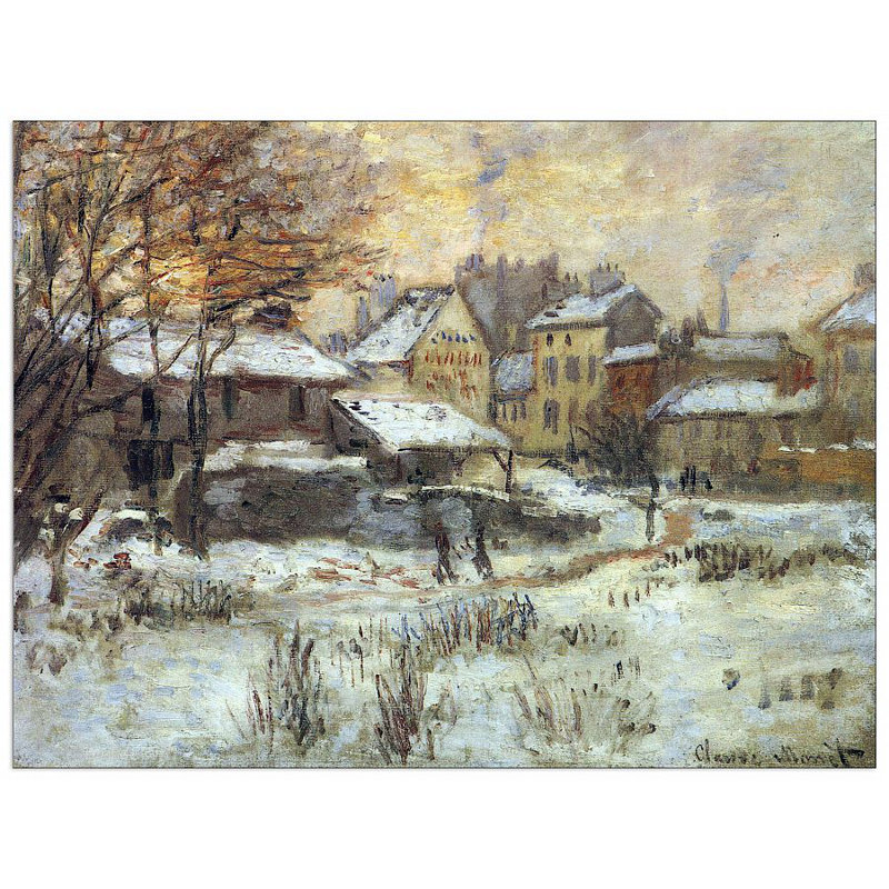 Claude Monet - Wrapped Canvas Painting, 90cm H x 120cm W x 1.8cm D