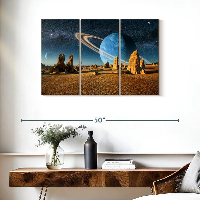Planète extraterrestre Oberle Barren, H 24 po x l 38 po
