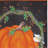 Chickadee and Pumpkin Burlap Garden Flag